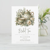 Invitation au thé de mariage (Debout devant)