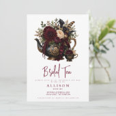 Invitation au thé de mariage (Debout devant)