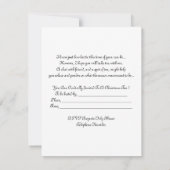 Invitation au thé de Noël... (Dos)