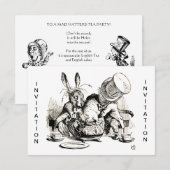 INVITATION AU THÉ DES FEMMES - BON TEMPS! (Devant / Derrière)