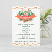 Invitation au thé des Fêtes (Debout devant)