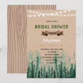 Invitation au thème de fête de douche de mariée en (Devant / Derrière)