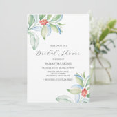 Invitation au thème de la douche de mariée de Noël (Debout devant)