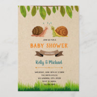 Invitation au thème de la fête des escargots