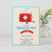 Invitation au thème du diplôme en soins infirmiers (Debout devant)