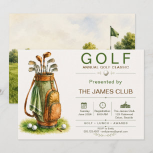 Invitation au Tournoi Classique de Golf Annuel