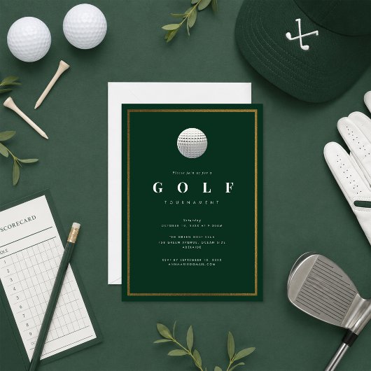Invitation au Tournoi de Golf