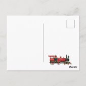 Invitation au Train Rouge de Réunion de Famille (Dos)