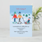 Invitation au Traîneau à Famille (Debout devant)