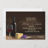 Invitation au vin et au fromage (Devant)