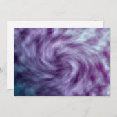 Invitation au vortex mauve (Devant / Derrière)