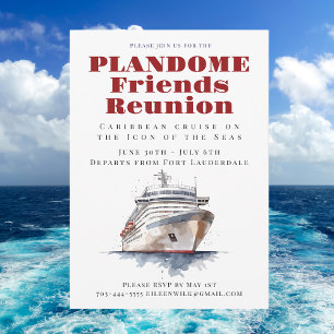 Invitation au voyage de retrouvailles entre amis e