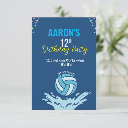 Invitation au water polo (Debout devant)