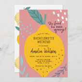 Invitation au week-end de la demoiselle d'honneur (Devant / Derrière)