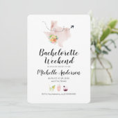 Invitation au week-end de l'enterrement de vie de (Debout devant)