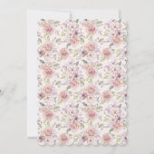 Invitation Auburn Bride dans la Fête des mariées de Gown (Dos)