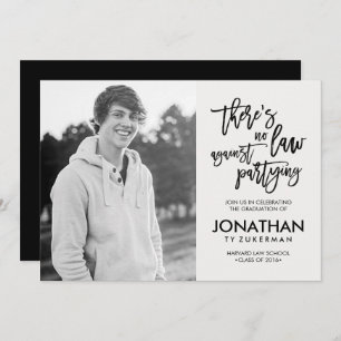 Invitation Aucune Loi Contre L'Invitation De Diplômés De Fête