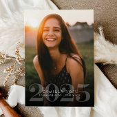 Invitation Audacieux Elegance 2023 Graduation Photo Invitatio