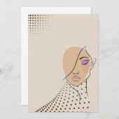 Invitation audacieux et magnifique  (Devant / Derrière)