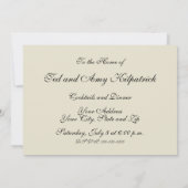 Invitation Audubon Bird Loon Diver Classic (Dos)