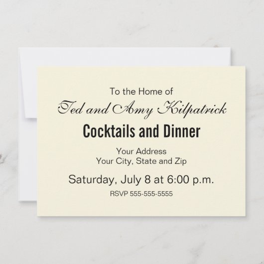 Invitation Audubon Great Blue Heron Marsh Bird (Dos)