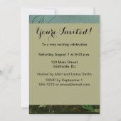 Invitation Audubon Héron de neige Oiseaux d'aigrettes blanche (Devant)