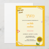 INVITATION AUGMENTER ET ÉLEVER L'INVITATION ANNIVERSAIRE (Devant / Derrière)