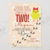 Invitation Augmenter l'Invitation RoosT (Devant / Derrière)