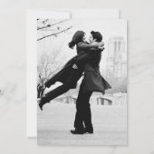 Invitation Aujourd'hui dans Love Frog Rustic Enregistrer la d (Dos)