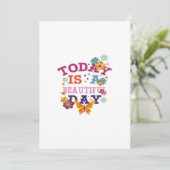 Invitation aujourd'hui est une belle journée (Debout devant)