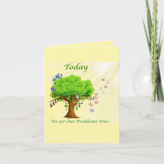 Invitation Aujourd'Hui, Nous Libérons Nos Problèmes (Devant)