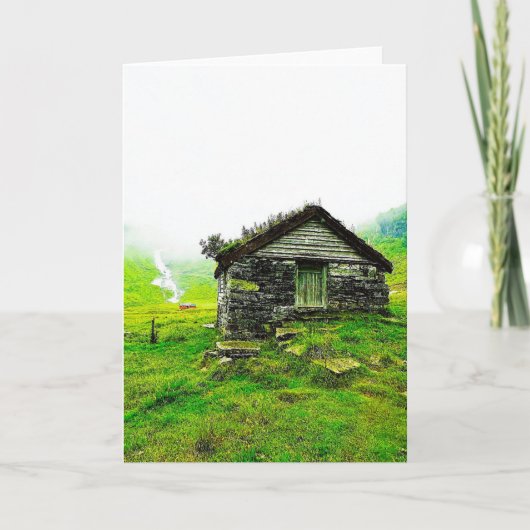 Invitation Aurland, Norvège Ancienne maison de maître (Devant)