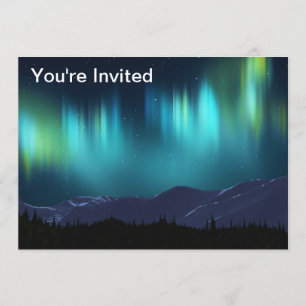Invitation Aurora Borealis