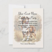 Invitation Australian Shepherd Dog Red Merle Aussie (Dos)