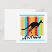Invitation Australie (Devant / Derrière)
