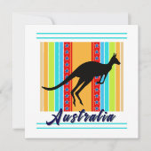 Invitation Australie (Devant)