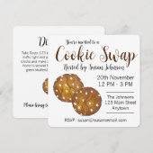 Invitation Australie Anzac Biscuit Échange de biscuits Vente  (Devant / Derrière)