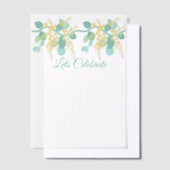 Invitation australienne en fleurs de bataille (Compenser)