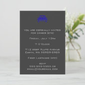 Invitation Auto Damas (Debout devant)