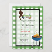 Invitation Autocar de football (Devant)