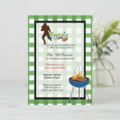 Invitation Autocar de football (Debout devant)