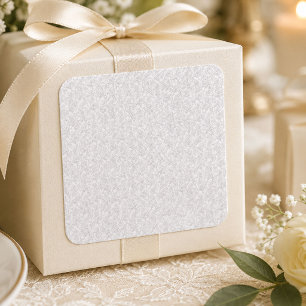Invitation Autocollant de remerciement de mariage en dentelle