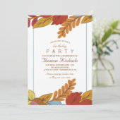 Invitation Automne (Debout devant)