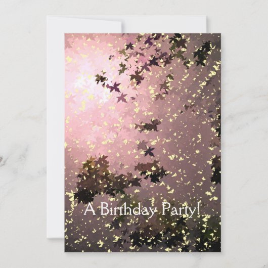 INVITATION AUTOMNE (Devant)