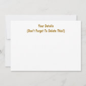 INVITATION AUTOMNE (Dos)