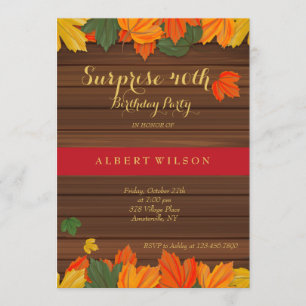 Invitation Automne