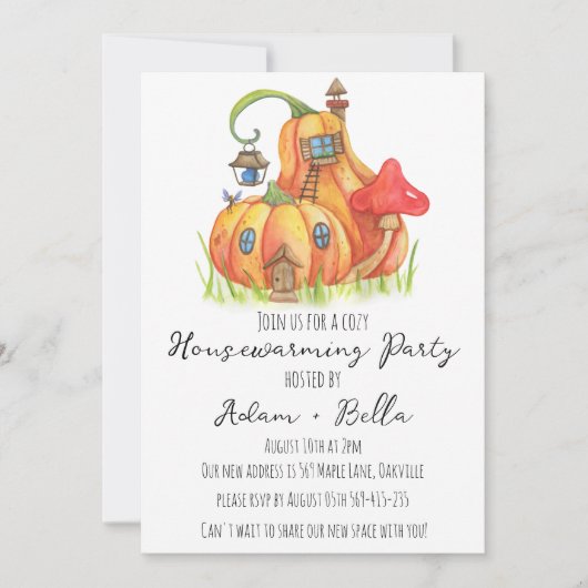 Invitation automne accueil (Devant)