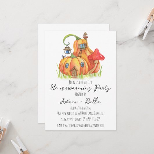 Invitation automne accueil (Devant/Arrière en situation)