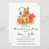 Invitation automne accueil (Devant / Derrière)