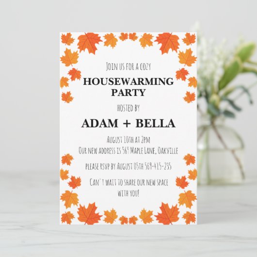 Invitation automne accueil (Debout devant)